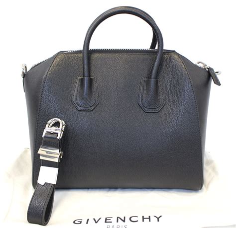 givenchy bags black leather|authentic Givenchy bag.